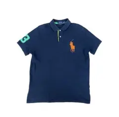 Polo Ralph Lauren ポロシャツ ビッグポニー swag ネイビー - メルカリ
