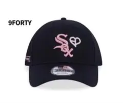 ニューエラBLACKPINK ホワイトソックス キャップ 9forty 韓国