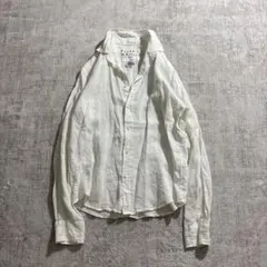Frank & Eileen 麻 リネンシャツ ホワイト XXS イタリア製のサムネイル