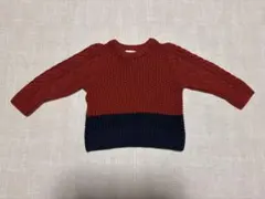 【BREEZE/ブリーゼ】人気ブランドニット、90サイズ