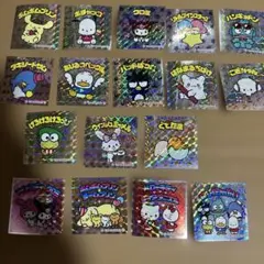 ラ*ト様 サンリオキャラクターズマンシール　16枚セット