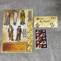 M!LK爆裂愛してる好きすぎて滅プレミル限定アクリルスタンド、ステッカー、トレカ