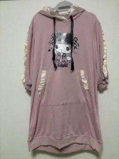 真夜中のメロクロ　耳付き　フード　パーカー