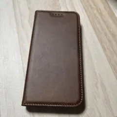 ブラウン 手帳型iPhone16ケース