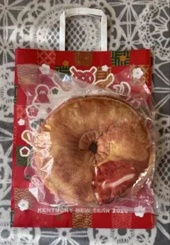 【新品未開封】2026年 KFC福袋 ビスケット型お昼寝枕