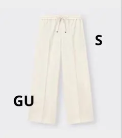 GU プルオンパンツ Sサイズ NATURAL