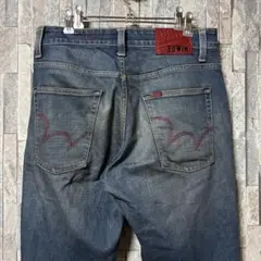 Y2K✨【EDWIN】エドウィン EG503 ストレートデニム 訳アリ W31