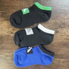キッズ アンクルソックス 3足セット