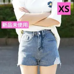 ❤️上下セット❤️レディース Tシャツ XSダメージデニム ショートパンツのサムネイル