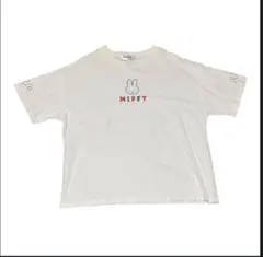 miffy ミッフィー 半袖Tシャツ ホワイト 赤字特価セール中即OKのサムネイル