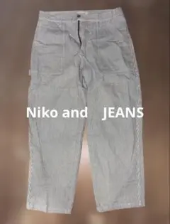 niko and... ヒッコリー ペインターパンツ Mサイズのサムネイル