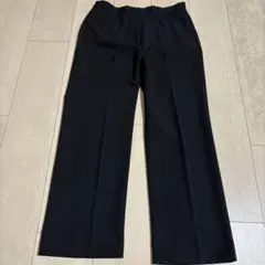 レディース スラックス パンツ ブラック