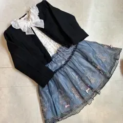 MEZZO PIANO メゾピアノ　セレモニー セットアップ フォーマルドレス