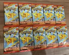 美品　マクドナルド　ハッピーセット　ピカチュウ　プロモ　未開封10パック