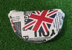イギリス国旗デザインマレット パター用 小型ヘッドカバー