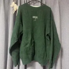 KANGOL ダークグリーン セーター 長袖