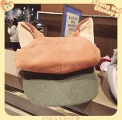 【再入荷☆正規品】ニック　ズートピア　ベレー帽　帽子　上海ディズニー