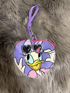 デイジーダック ハート型ポーチ