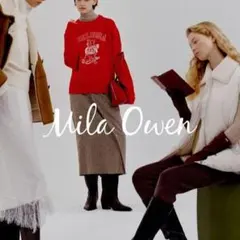 【 Mila Owen 】★未使用★ バックリボンニットベスト