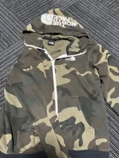 THE NORTH FACE 迷彩柄 フルジップパーカー