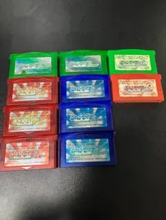 ポケットモンスター ゲームボーイアドバンス 10本セット