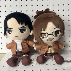 進撃の巨人 ぷちった！ ぬいぐるみ ハンジ・ゾエ - メルカリ