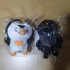 JUNHO ジュノ ベビペン&ペンペンぬいぐるみ付きボールペン 2個セット