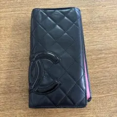 CHANEL カンボライン 長財布 ブラックのサムネイル