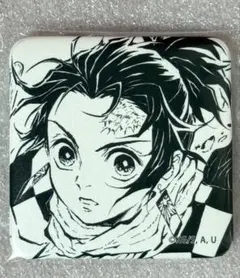 鬼滅の刃 竈門 ねずこ ufotable お楽しみくじ 台本スクエア缶バッジ 鬼滅の刃 ダイニング お楽しみくじ イラストスクエア缶バッジ 竈門禰