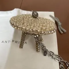 ANTIPRIMA 丸型チャーム チェーン付き