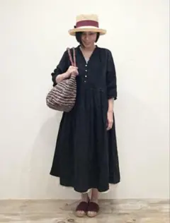 [美品]nest Robeキャッチワッシャースモックワンピース/ブラック 美品]nest Robeキャッチワッシャースモックワンピース/ブラック - メルカリ
