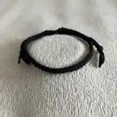 ミサンガ※ アンクレット　黒