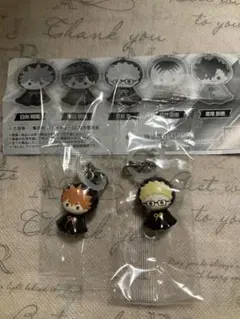 【新品】ハイキュー めじるしアクセサリー 日向翔陽　月島蛍　烏野