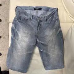 JACKROSE デニムショートパンツ ライトブルーのサムネイル