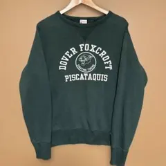 Champion カレッジプリント スウェット L グリーンのサムネイル