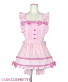 Angelic Pretty Ribbon Partyワンピース エプロンセット Angelic Pretty Ribbon Partyワンピース エプロンセット angelic