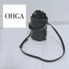 美品 OHGA オーガ レザー コロンバッグ BLACK 2026年最新】ohga バッグの人気アイテム - メルカリ