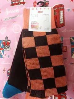 【新品】UNIQLO MARNI ヒートテックソックス 2足セット 23-25㎝
