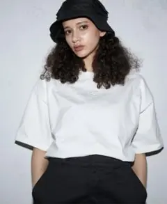 カルバンクライン 2トーンモノグラムTシャツ オーバーサイズ S