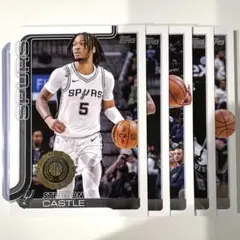 Topps スパーズ5枚セット キャッスル フォックス クリスポール NBA