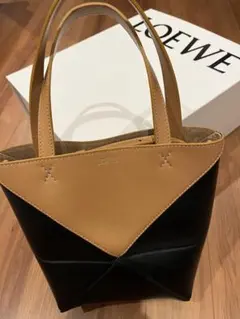 ⭐︎新品未使用⭐︎ LOEWE パズルフォルド ミニ（シャイニーカーフ）ショルダー