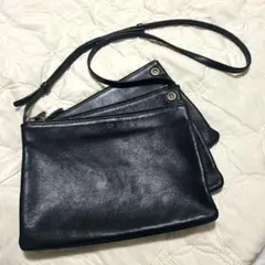 専用　セリーヌ　トリオ　ラージ　ブラック CÉLINE by Phoebe Philo トリオ ラージ ショルダーバッグ - mozme