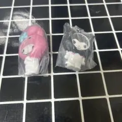 Sanrio charactersフォトフレームマスコット　マイメロディ　クロミ