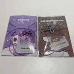 サンリオキャラクターズ 福福お守り風アクリルキーホルダー　クロミ　バツマル