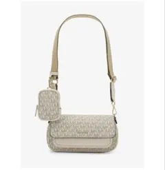 『新品未使用品』MICHAEL KORS ショルダーバッグ ホワイト/ベージュ
