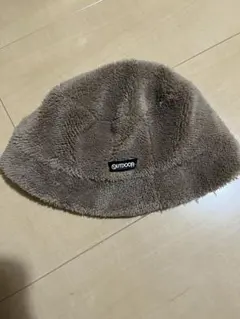 OUTDOOR ボア　バケットハット　ブラウン