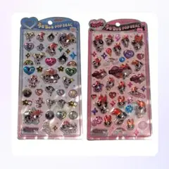 【正規品】うるちゅるポップシール 2枚セット　パワーパフガールズ　ブロッサム