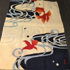 濱文様 手ぬぐい 2枚セット 金魚