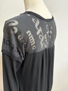 DeL'Angeシアー レース タック プリーツ カットソー ドッキング