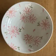 타치요시 화분 화분 꽃 무늬 도자기 직경 16cm 미사용 품목